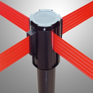 RS-01S四向伸縮連接頭，紅色織帶全方向延伸