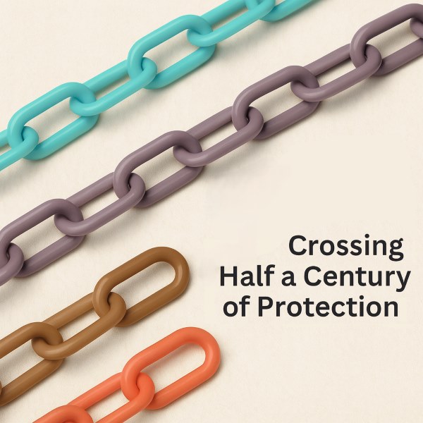 串良尼龍曬衣鏈四種顏色展示