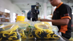 塑膠鏈出貨前分裝與包裝